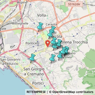 Mappa Strada Vicinale Censi, 80147 Cercola NA, Italia (1.37429)