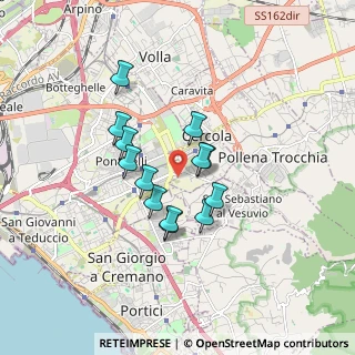 Mappa Strada Vicinale Censi, 80147 Cercola NA, Italia (1.39615)