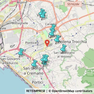 Mappa Strada Vicinale Censi, 80147 Cercola NA, Italia (1.94182)