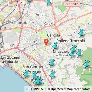 Mappa Strada Vicinale Censi, 80147 Cercola NA, Italia (3.49267)