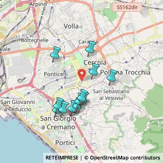 Mappa Strada Vicinale Censi, 80147 Cercola NA, Italia (1.78692)