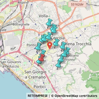 Mappa Strada Vicinale Censi, 80147 Cercola NA, Italia (1.36)