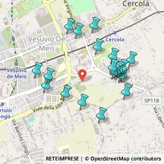 Mappa Strada Vicinale Censi, 80147 Cercola NA, Italia (0.54)