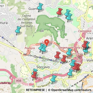 Mappa Via Vicinale Croce di Piperno, 80126 Napoli NA, Italia (1.54)