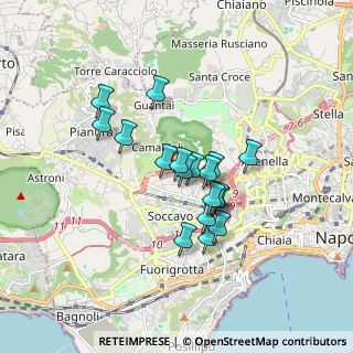 Mappa Via Vicinale Croce di Piperno, 80126 Napoli NA, Italia (1.39833)