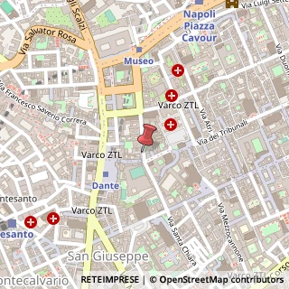Mappa Via Santa Maria di Costantinopoli, 86, 80138 Napoli, Napoli (Campania)