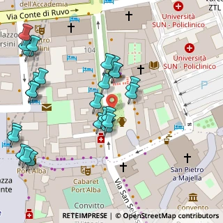 Mappa Vico Costantinopoli, 80135 Napoli NA, Italia (0.05)