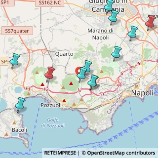 Mappa Strada Comunale Sartania, 80126 Napoli NA, Italia (5.16833)