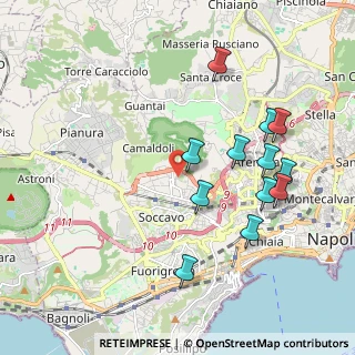 Mappa Via Vicinale Paradiso, 80126 Napoli NA, Italia (2.1625)