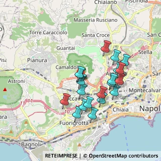 Mappa Via Vicinale Paradiso, 80126 Napoli NA, Italia (1.7425)
