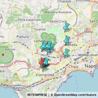 Mappa Via Vicinale Paradiso, 80126 Napoli NA, Italia (1.40643)