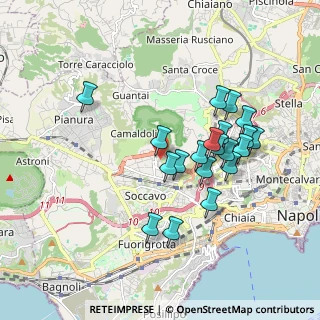 Mappa Via Vicinale Paradiso, 80126 Napoli NA, Italia (1.804)