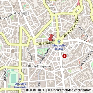 Mappa Via Raffaele Tarantino, 20, 80128 Napoli, Napoli (Campania)