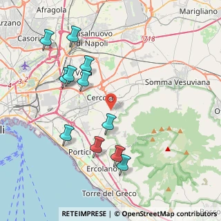 Mappa Viale delle Camelie, 80040 Massa di Somma NA, Italia (4.59273)