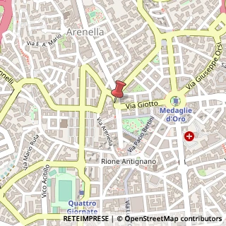 Mappa Via Giambattista Ruoppolo, 125, 80100 Napoli, Napoli (Campania)
