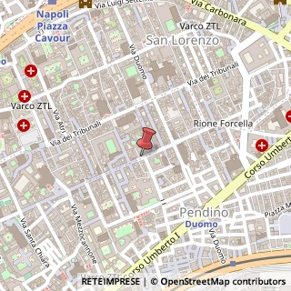 Mappa Via San Biagio dei Librai, 41, 80138 Napoli, Napoli (Campania)