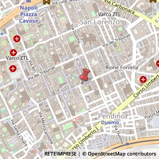 Mappa Via San Biagio dei Librai, 47, 80138 Napoli, Napoli (Campania)