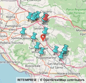 Mappa 80040 San Gennaro Vesuviano NA, Italia (7.49176)