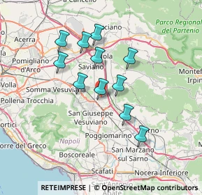 Mappa 80040 San Gennaro Vesuviano NA, Italia (6.35)