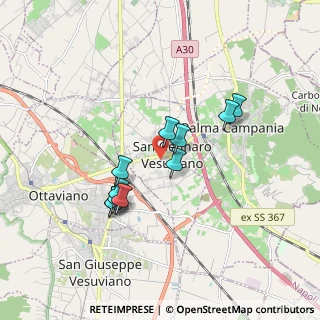 Mappa 80040 San Gennaro Vesuviano NA, Italia (1.61455)