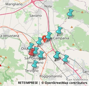 Mappa 80040 San Gennaro Vesuviano NA, Italia (3.6725)