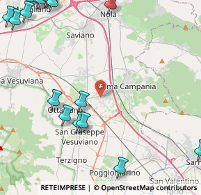 Mappa 80040 San Gennaro Vesuviano NA, Italia (7.44)