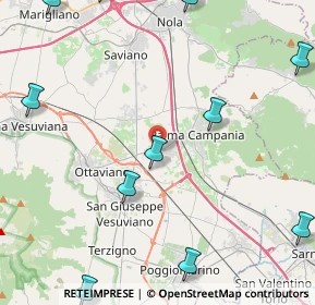 Mappa 80040 San Gennaro Vesuviano NA, Italia (6.66273)