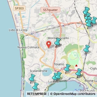 Mappa Via Paolo Alfonso Allodi, 80078 Monterusciello NA, Italia (3.59647)
