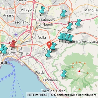 Mappa Via Silvio Pellico, 80040 Cercola NA, Italia (4.73333)