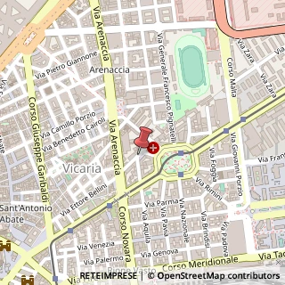 Mappa Via Vecchia Poggioreale, 45, 80143 Napoli, Napoli (Campania)