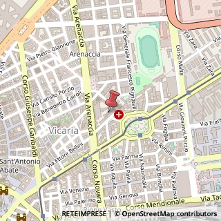 Mappa Via Vecchia Poggioreale, 14, 80143 Napoli, Napoli (Campania)