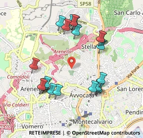 Mappa Siall di siano pasquale, 80136 Napoli NA, Italia (1.068)