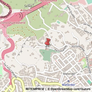 Mappa Via Fontanelle, 26, 80136 Napoli, Napoli (Campania)