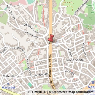 Mappa Via Sanit?, 120, 80136 Napoli, Napoli (Campania)