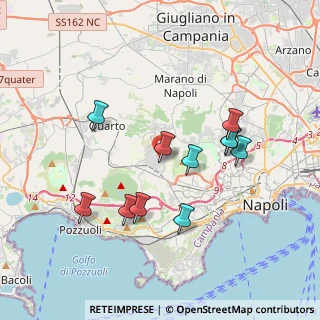 Mappa Via Annibale Ruccello, 80126 Napoli NA, Italia (3.71636)