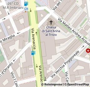 Mappa Via Arenaccia, 80141 Napoli NA, Italia (0.08077)