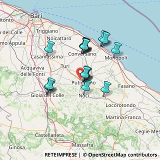 Mappa Km.19, 70017 Putignano BA, Italia (12.075)