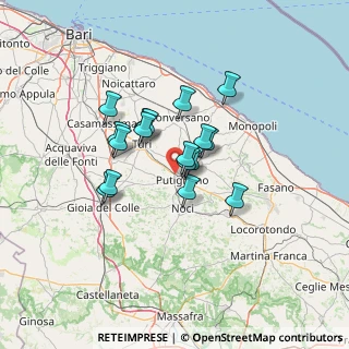 Mappa Km.19, 70017 Putignano BA, Italia (10.43235)