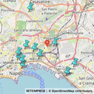 Mappa Piazza Giuseppe Saragat, 80143 Napoli NA, Italia (2.695)