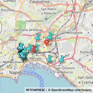 Mappa Piazza Giuseppe Saragat, 80143 Napoli NA, Italia (2.3505)