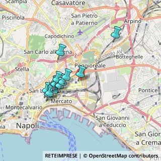 Mappa Piazza Giuseppe Saragat, 80143 Napoli NA, Italia (1.70769)