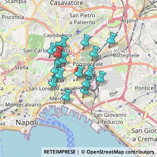 Mappa Piazza Giuseppe Saragat, 80143 Napoli NA, Italia (1.44333)