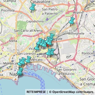 Mappa Piazza Giuseppe Saragat, 80143 Napoli NA, Italia (1.89375)