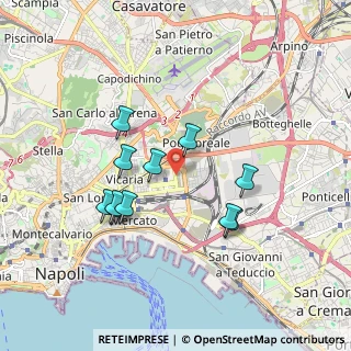 Mappa Piazza Giuseppe Saragat, 80143 Napoli NA, Italia (1.74636)