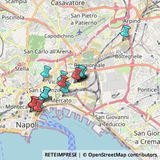 Mappa Piazza Giuseppe Saragat, 80143 Napoli NA, Italia (1.7525)