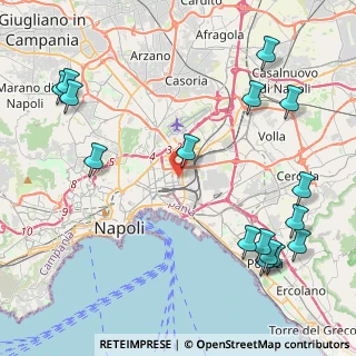 Mappa Piazza Giuseppe Saragat, 80143 Napoli NA, Italia (6.0575)