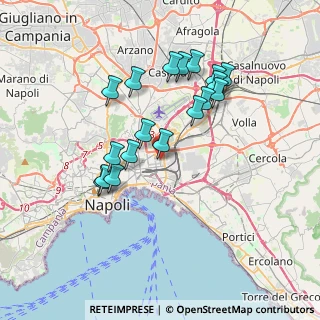 Mappa Piazza Giuseppe Saragat, 80143 Napoli NA, Italia (3.60111)