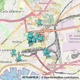 Mappa Piazza Giuseppe Saragat, 80143 Napoli NA, Italia (0.78333)