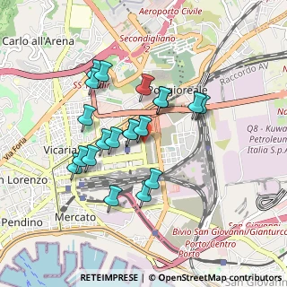 Mappa Piazza Giuseppe Saragat, 80143 Napoli NA, Italia (0.8355)
