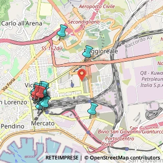 Mappa Piazza Giuseppe Saragat, 80143 Napoli NA, Italia (1.3365)
